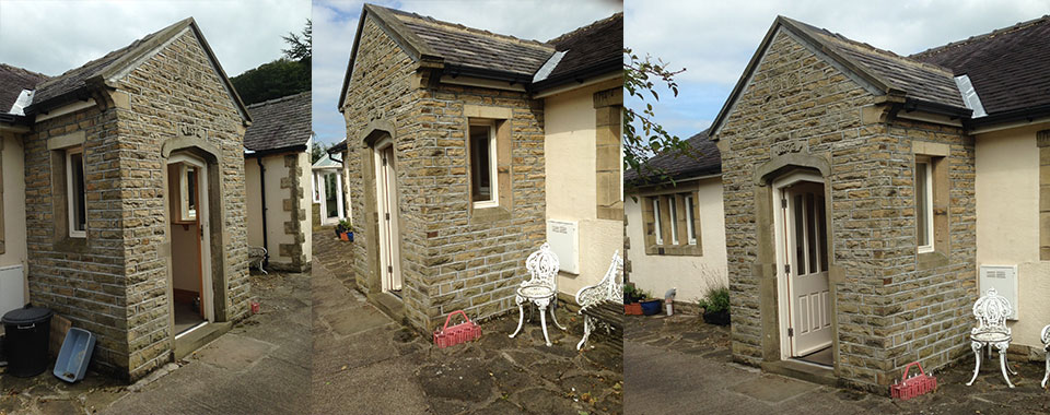 New Stone Porch